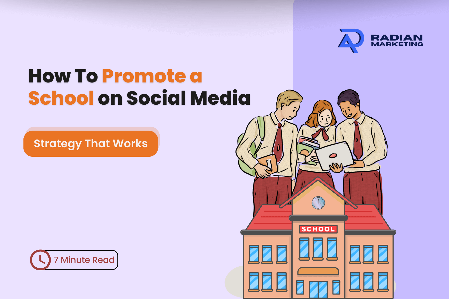 How to Promote School On Social Media Blog Cover Image
