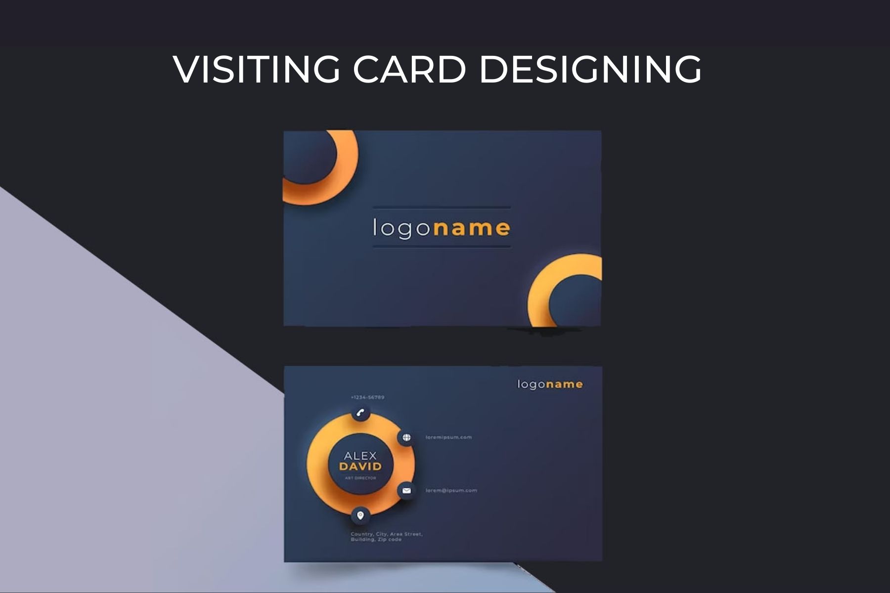 visiting card designing company