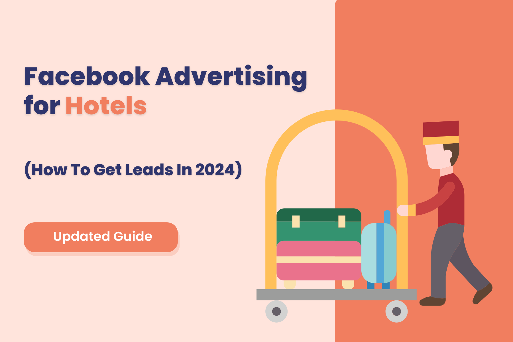 cover image for facebook advertising for hotels