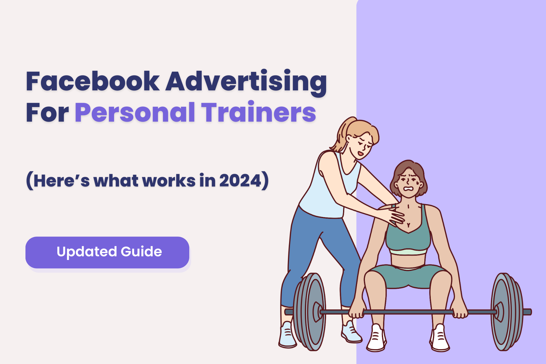 cover image for facebook advertising for personal trainers