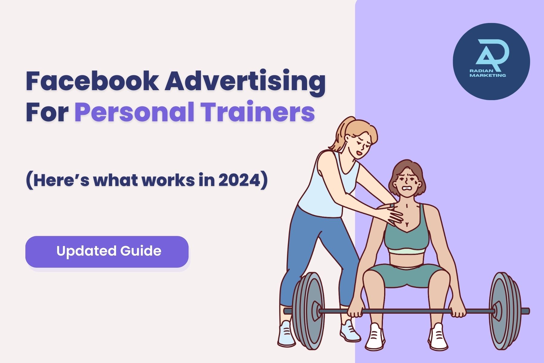 blog cover for facebook Advertising For Personal Trainers guide