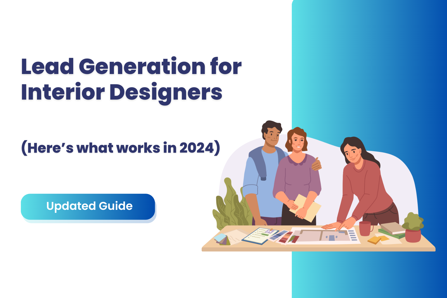 cover image for lead generation for interior designers