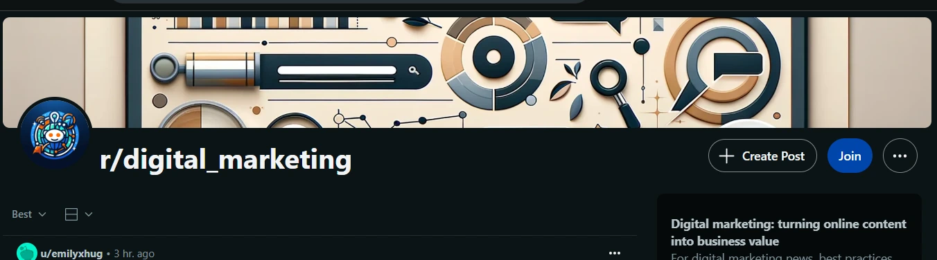 Example of subreddit