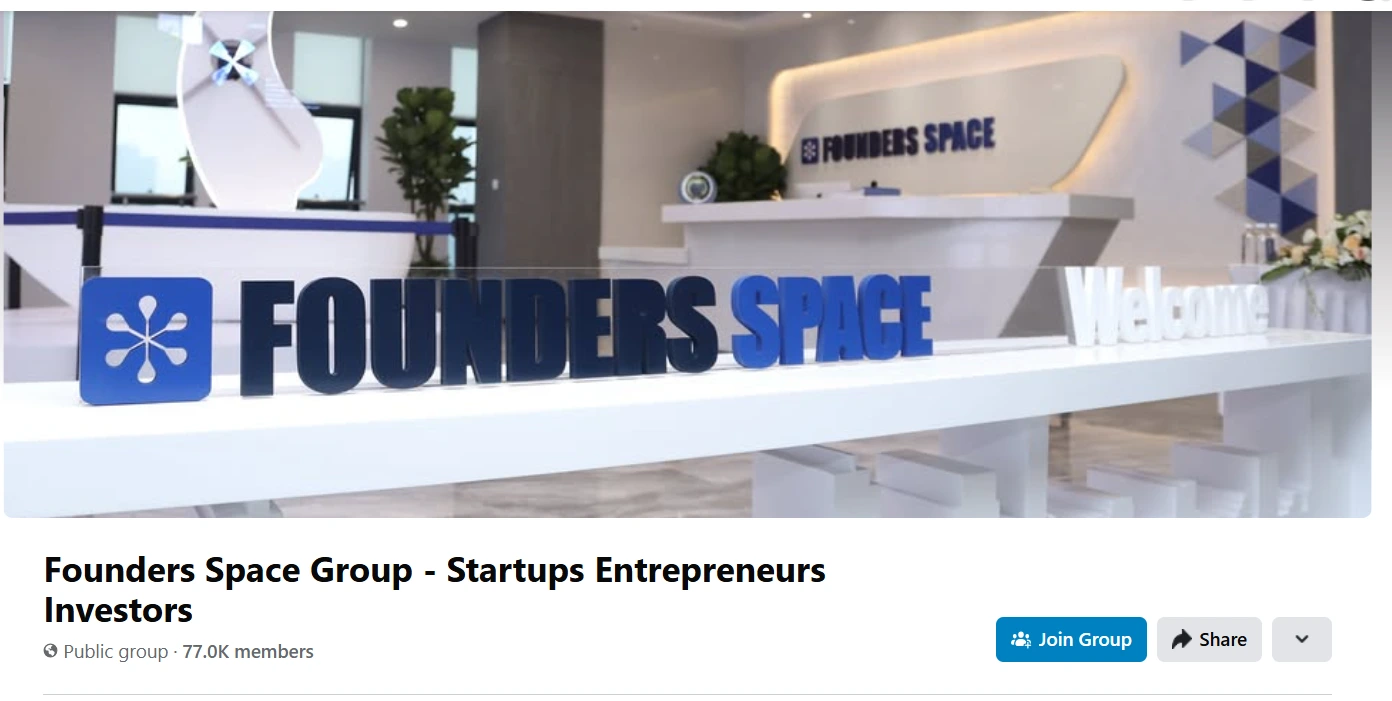 Founders Space Group - Startups Entrepreneurs Investors