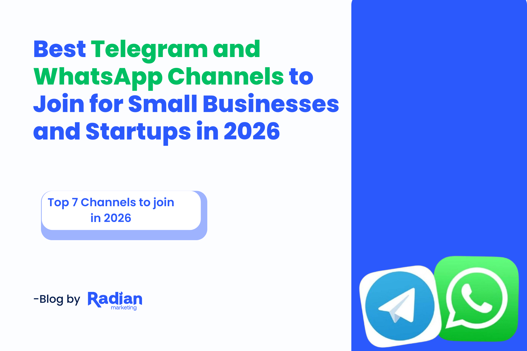Best Telegram and WhatsApp Channels to Join for Small Businesses and Startups in 2026